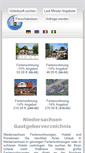 Mobile Screenshot of niedersachsen-gastgeber.com